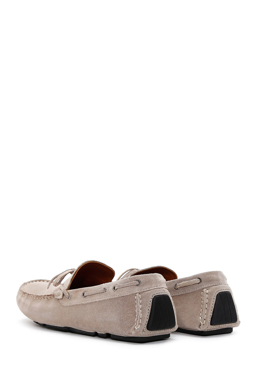 Erkek Vizon Süet Deri Casual Loafer