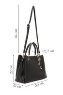 Women's Black Long Strap Accessory Handbag | Derimod