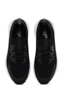 Women's Black Thick Soled Fabric Sneaker | Derimod