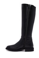 Woman Black Zip Closure Boot | Derimod