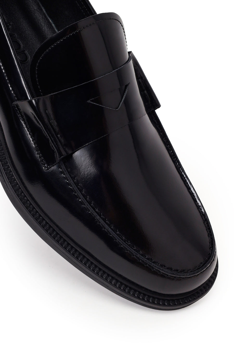 Erkek Siyah Deri Klasik Loafer