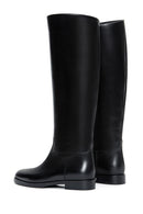 Women's Black Leather Boots | Derimod