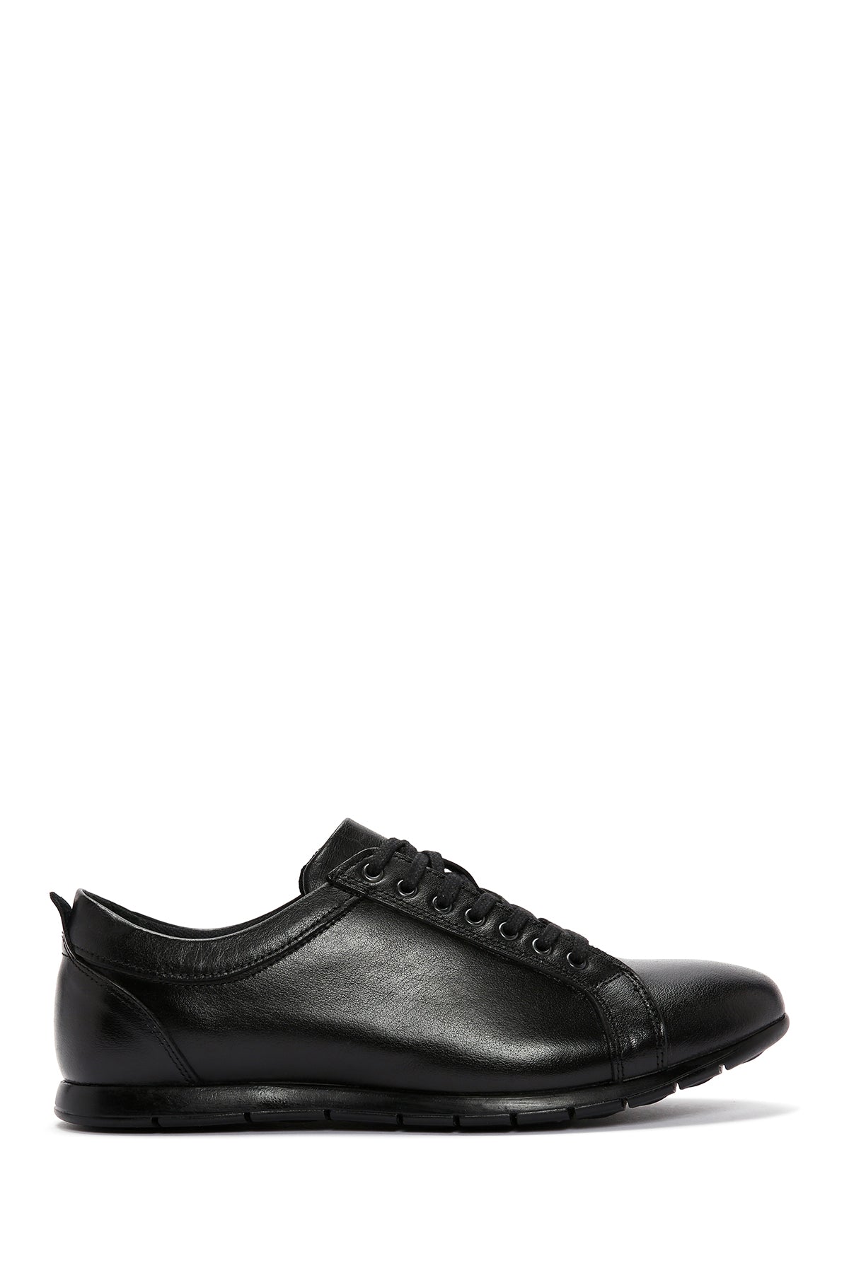 Erkek Siyah Deri Casual Ayakkabı 24SFD680818 | Derimod