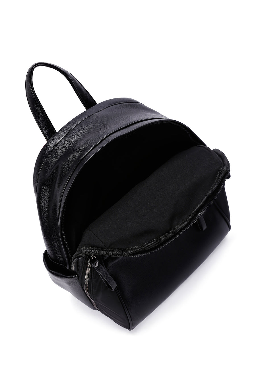 Women's Black Accessory Backpack