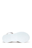 Women's Leather Wedge Heel Sandals | Derimod