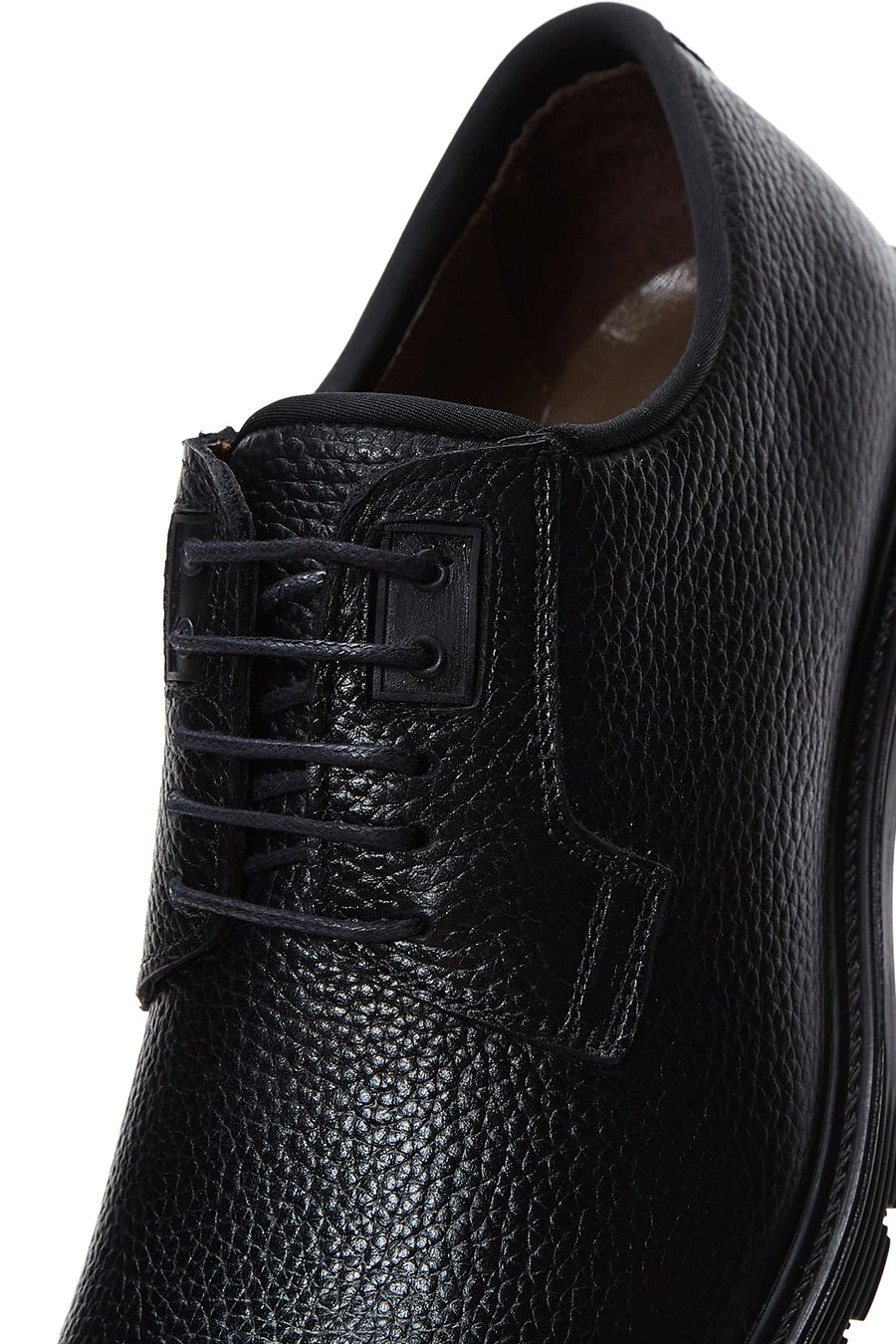 Men's Black Leather Casual Shoes