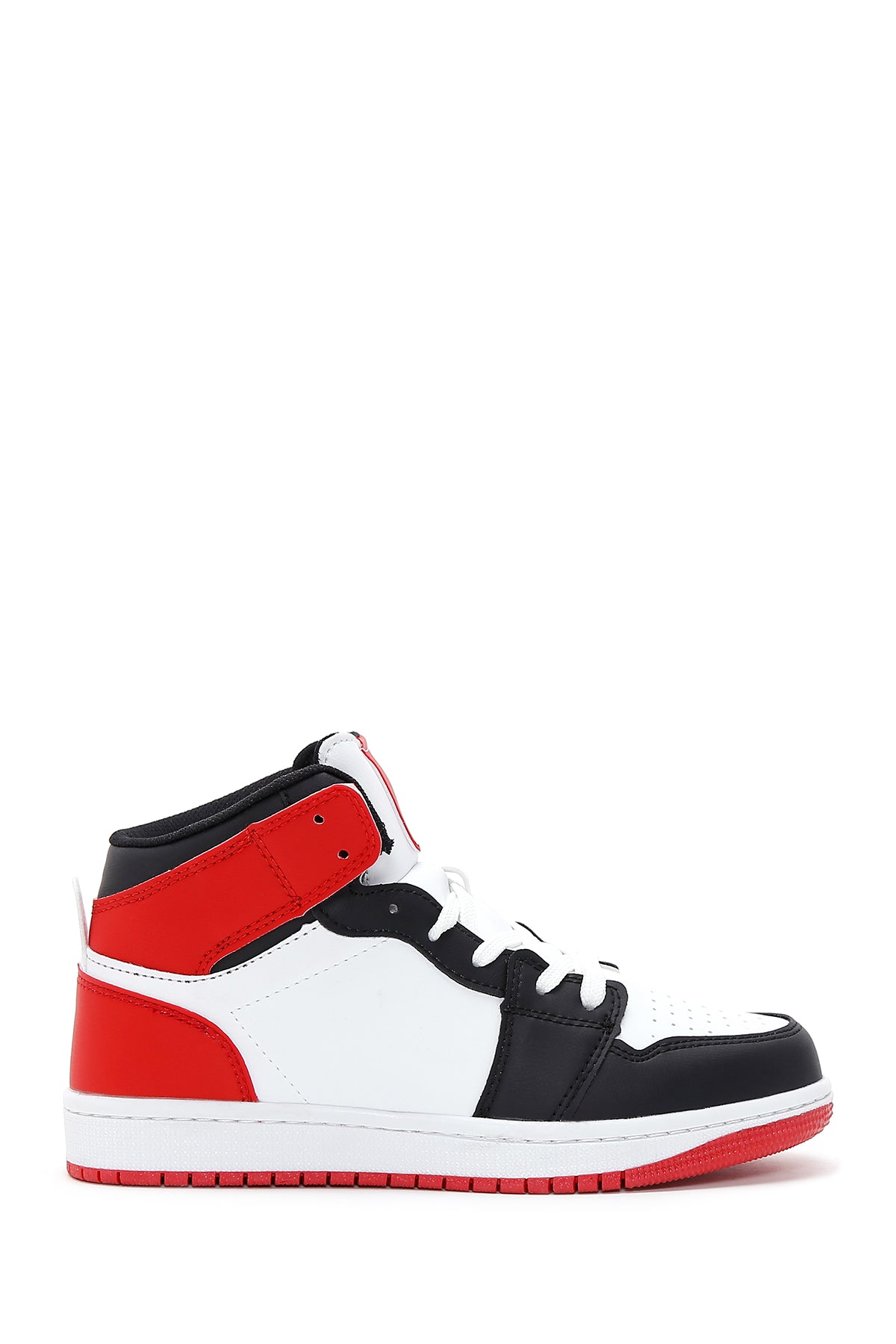 Women's Black High Top Sneaker 23SFE265718 | Derimod