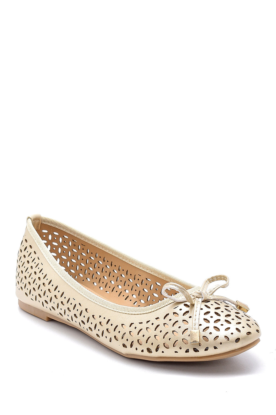 Women's Gold Bow Ballerina Ballet