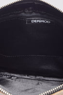 Women's Straw Portfolio Bag with Scarf Detail | Derimod