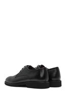 Men's Black Laced Leather Classic Shoes | Derimod