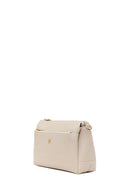 Woman Cream Printed Long-Strap Crossbody Bag | Derimod