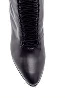 Women's Leather Heel Detailed Boots | Derimod