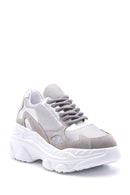 Women's High-Sole Sneaker | Derimod