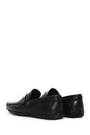 Men's Black Leather Classic Loafer | Derimod