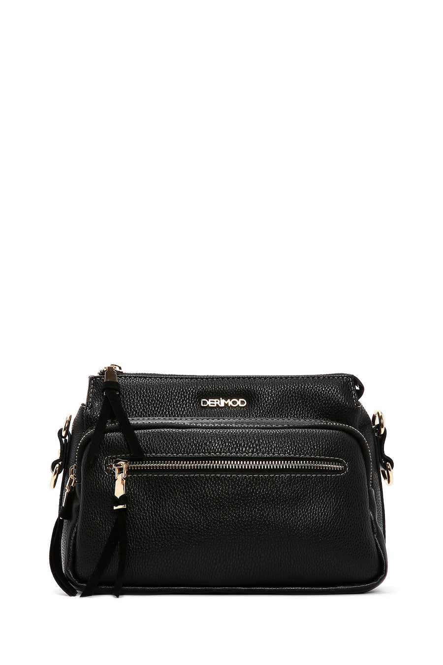 Women's Black Long Strap Shoulder Bag