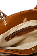 Women's Tan Long Strap Shoulder Bag | Derimod