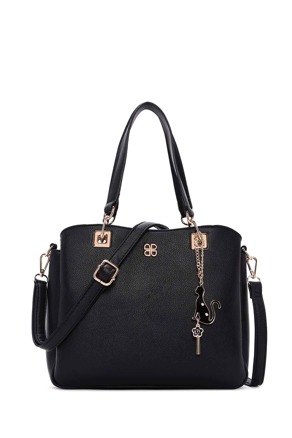 Women's Black Long Strap Shoulder Bag 23WBD265418 | Derimod