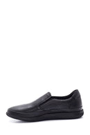 Erkek Siyah Deri Delikli Spor Loafer | Derimod