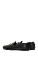 Women's Leather Chain Loafer | Derimod
