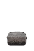 Women's Black Stone Long Strap Mini Crossbody Bag | Derimod