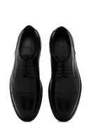 Men's Black Leather Classic Shoes | Derimod