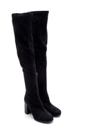 Women's Heeled Long Boots | Derimod