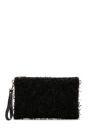 Women's Black Long Chain Strap Clutch Bag | Derimod