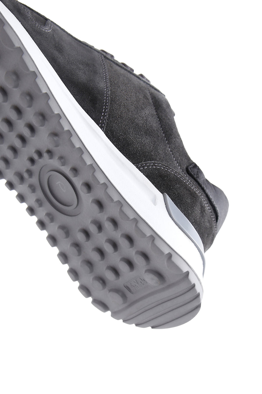 Erkek Gri Süet Deri Sneaker