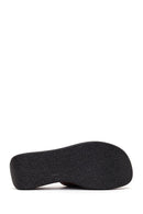Women's Brown Platform Heel Sandals | Derimod