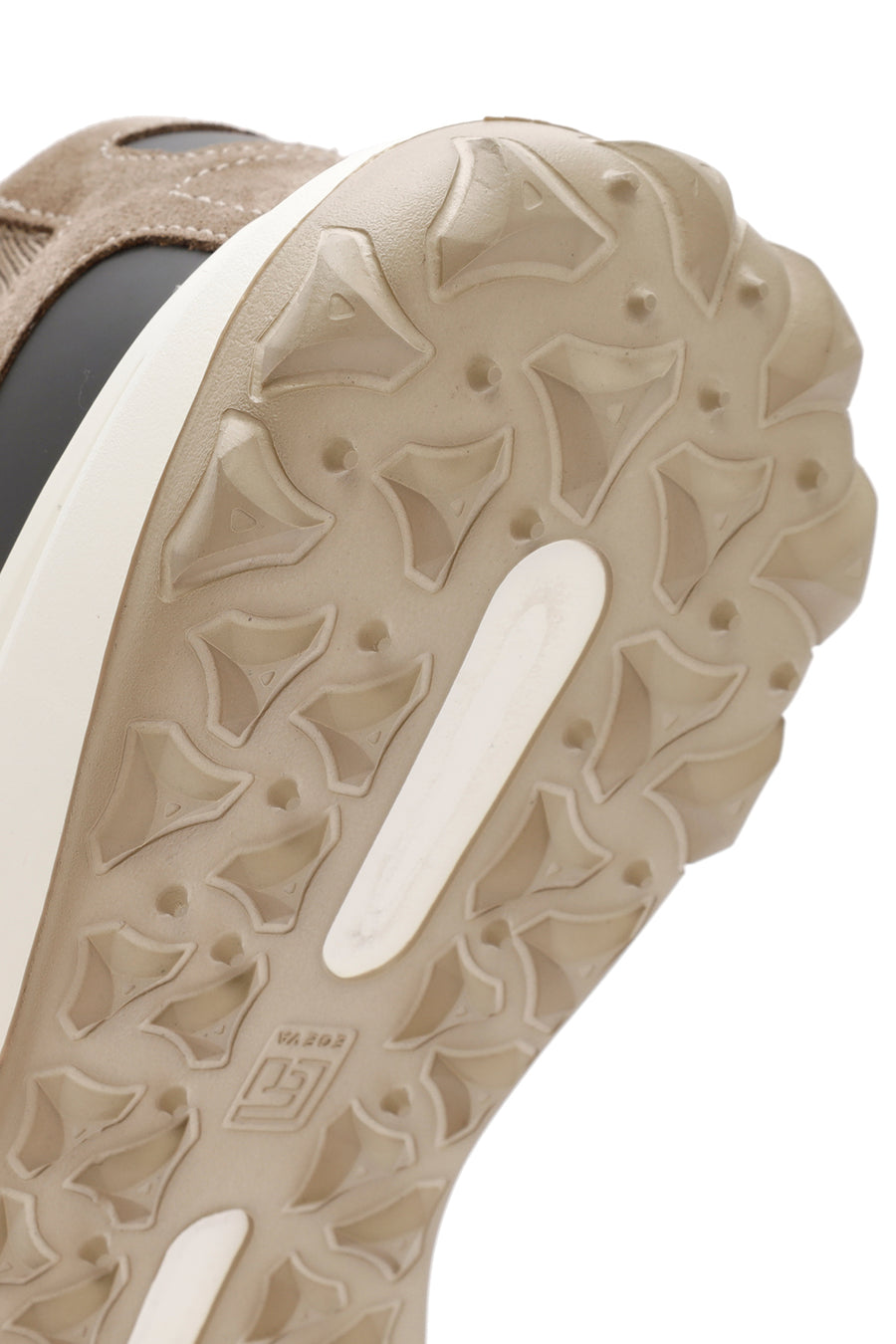 Derimod Zero Men's Beige Lace-Up Thick Soled Fabric Sneaker