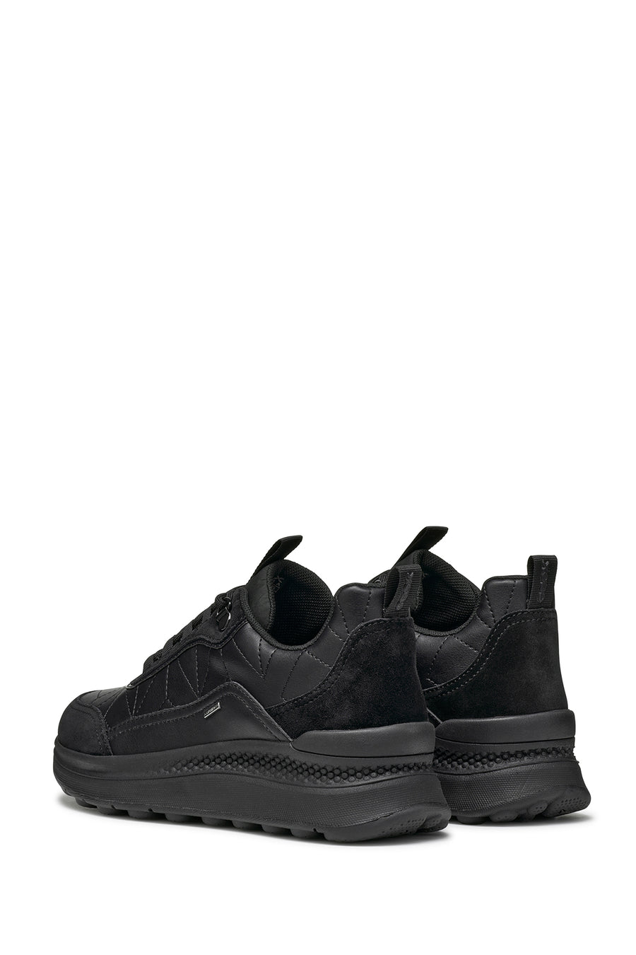 Geox Women's Black Spherica Active X2 Abx Laced Waterproof Sneaker