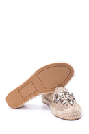 Women's Stone Espadrille Shoes | Derimod