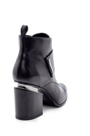 Women's Leather Heel Detailed Boots | Derimod