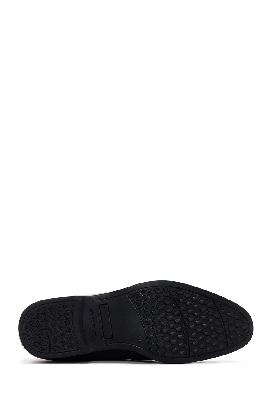 Men's Black Laced Leather Classic Shoes