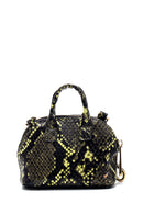 Women's Mini Snake Printed Shoulder Bag | Derimod