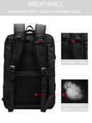 Men's Black Fabric Backpack | Derimod