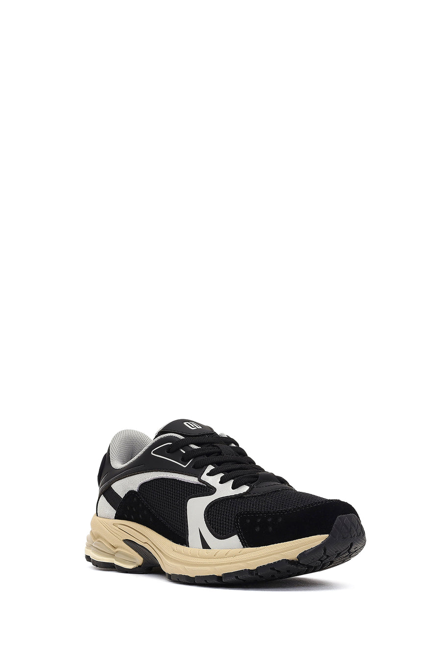 Derimod Studio Women's Black Lace-Up Thick-Soled Sneaker