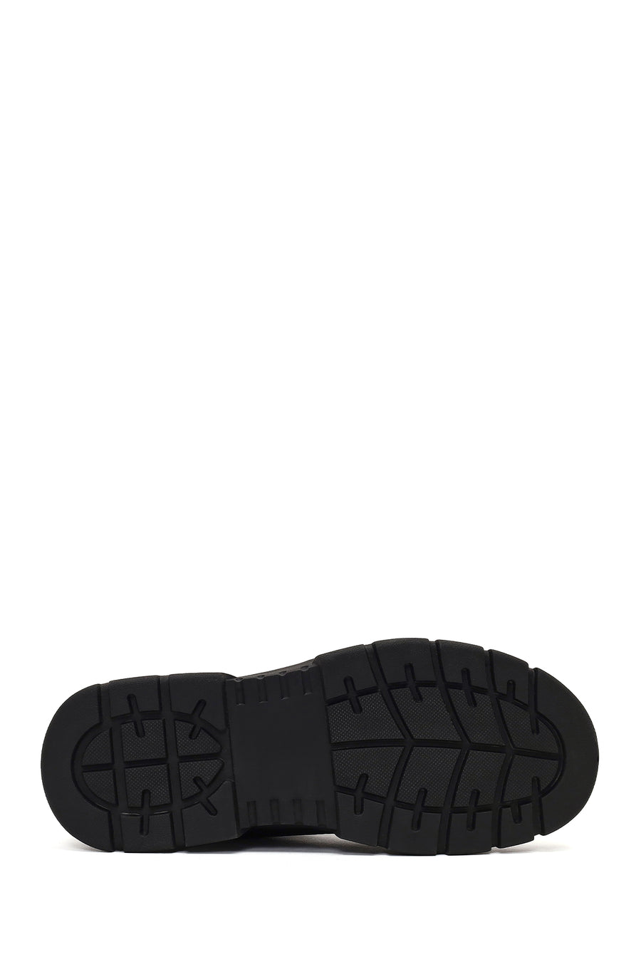 Men's Black Lace-Up Zipper Nubuck Leather Casual Boot