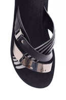 Women's Zebra Detailed Slippers | Derimod