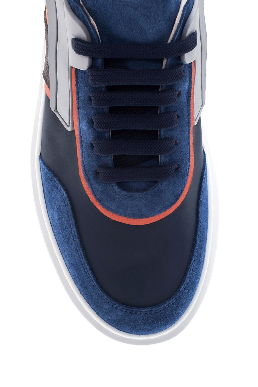 Erkek Deri Yüksek Taban Sneaker