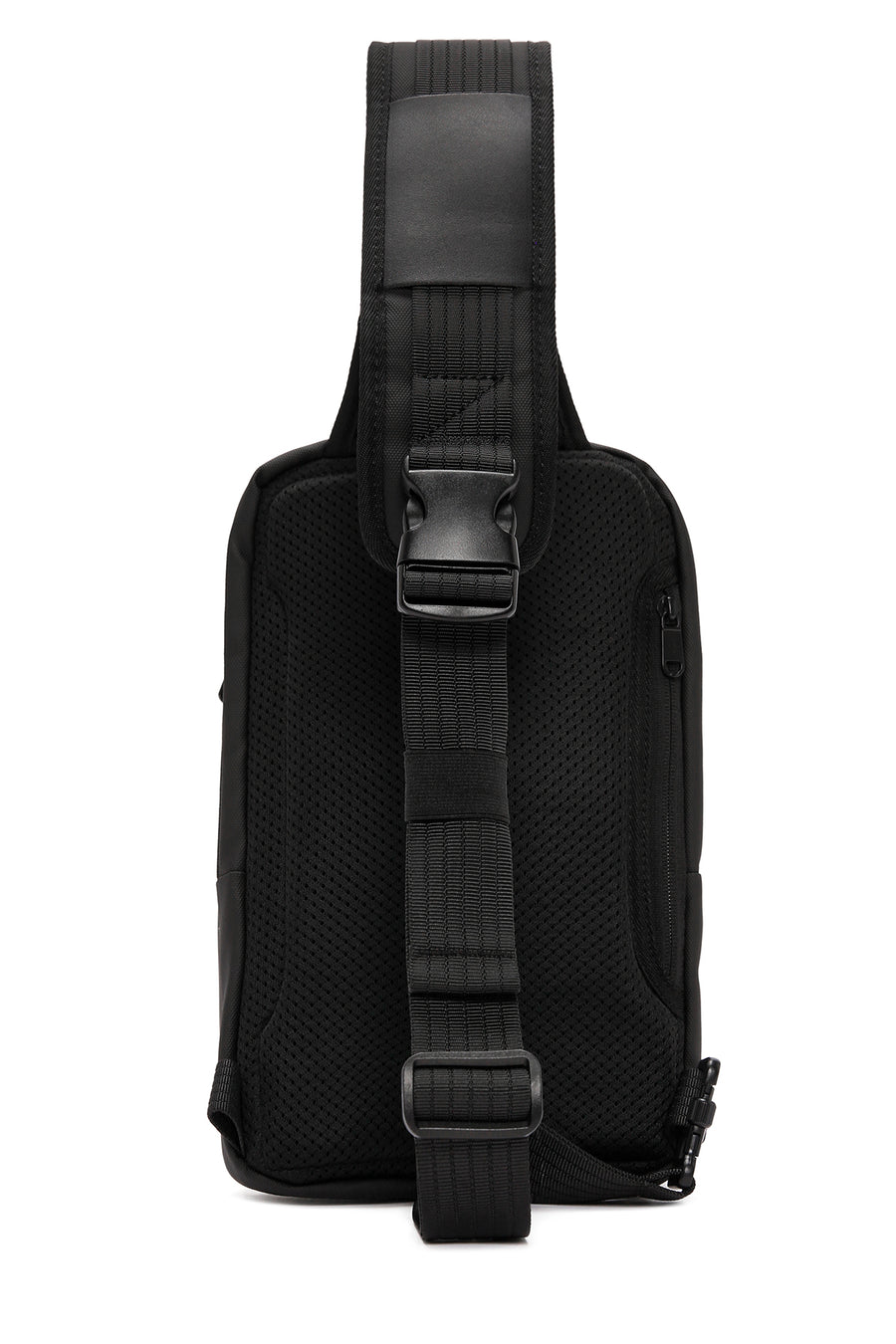 D-Pack Men's Black Long Strap Shoulder Bag