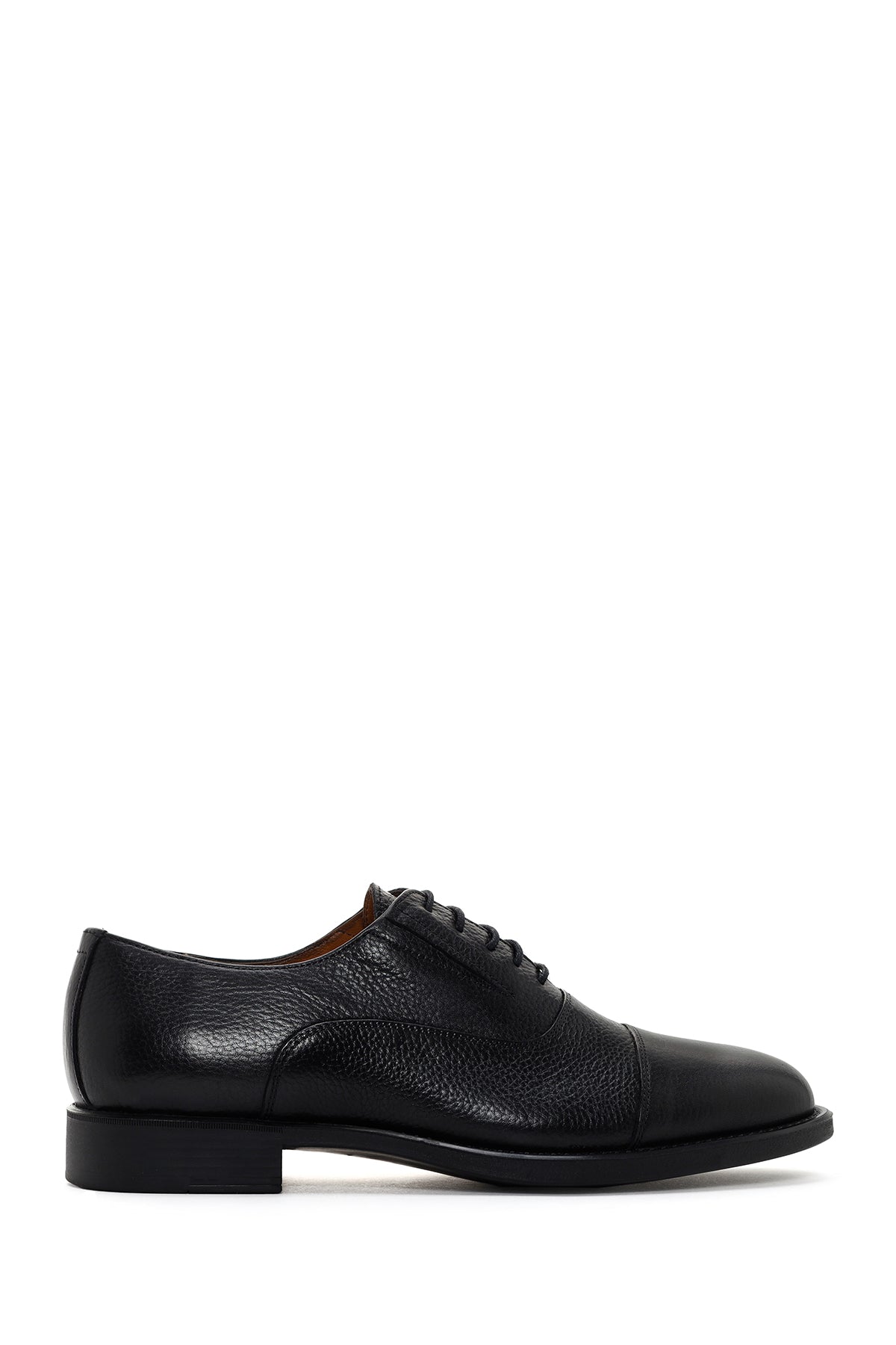 Men's Black Laced Leather Classic Shoes 25SFD6206FT | Derimod