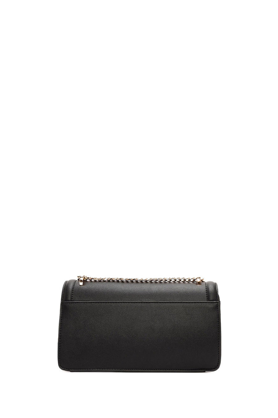 Women's Black Long Chain Strap Shoulder Bag