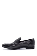 Erkek Siyah Deri Klasik Loafer | Derimod