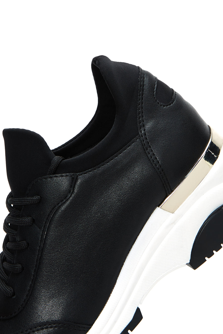 Kadın Siyah Dolgu Topuklu Sneaker