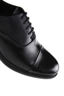 Men's Black Leather Classic Shoes | Derimod