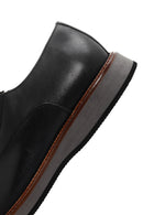 Men's Black Leather Oxford Casual Shoes | Derimod