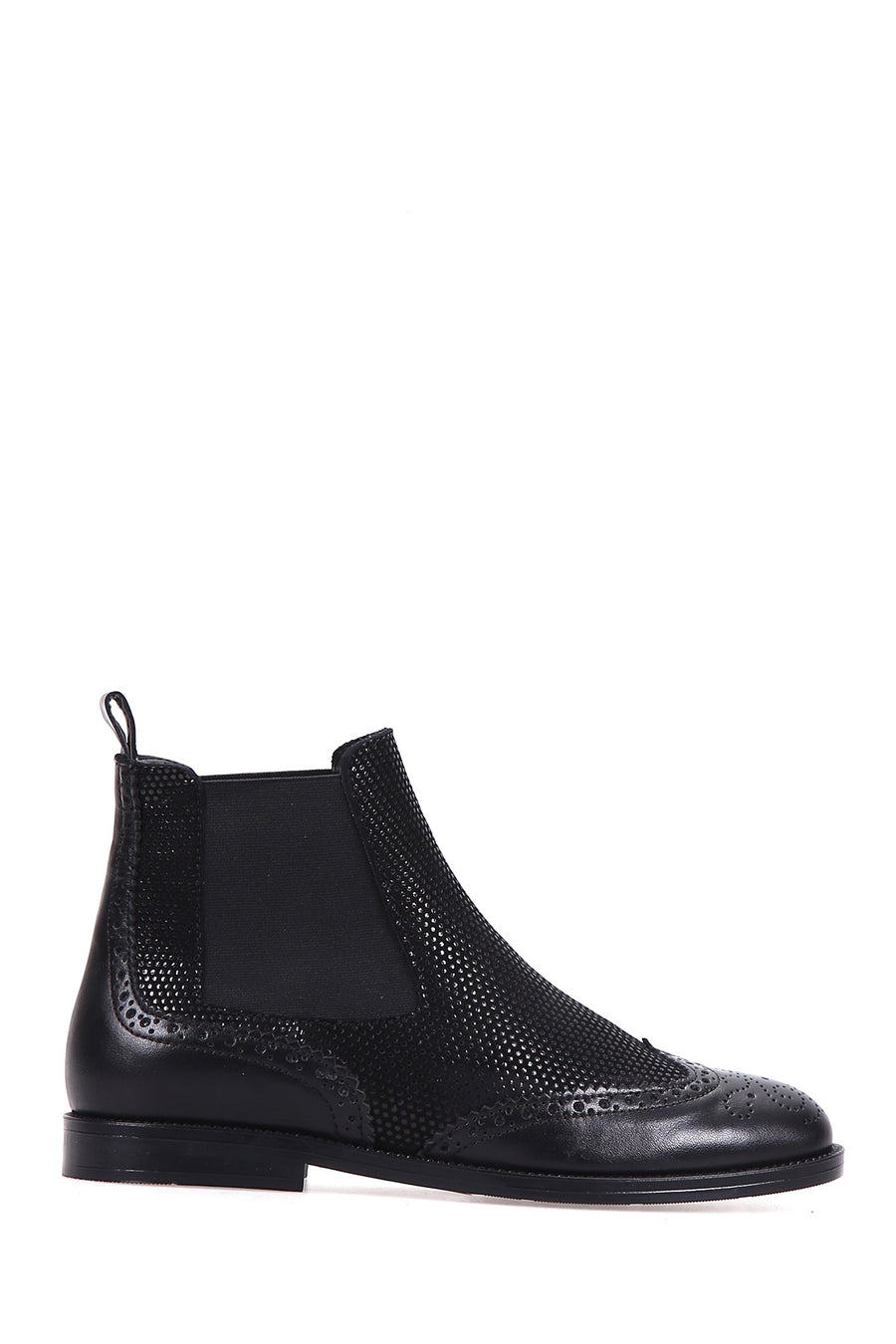 Crocodile Patterned Women's Leather Boots 18WFD138114 | Derimod