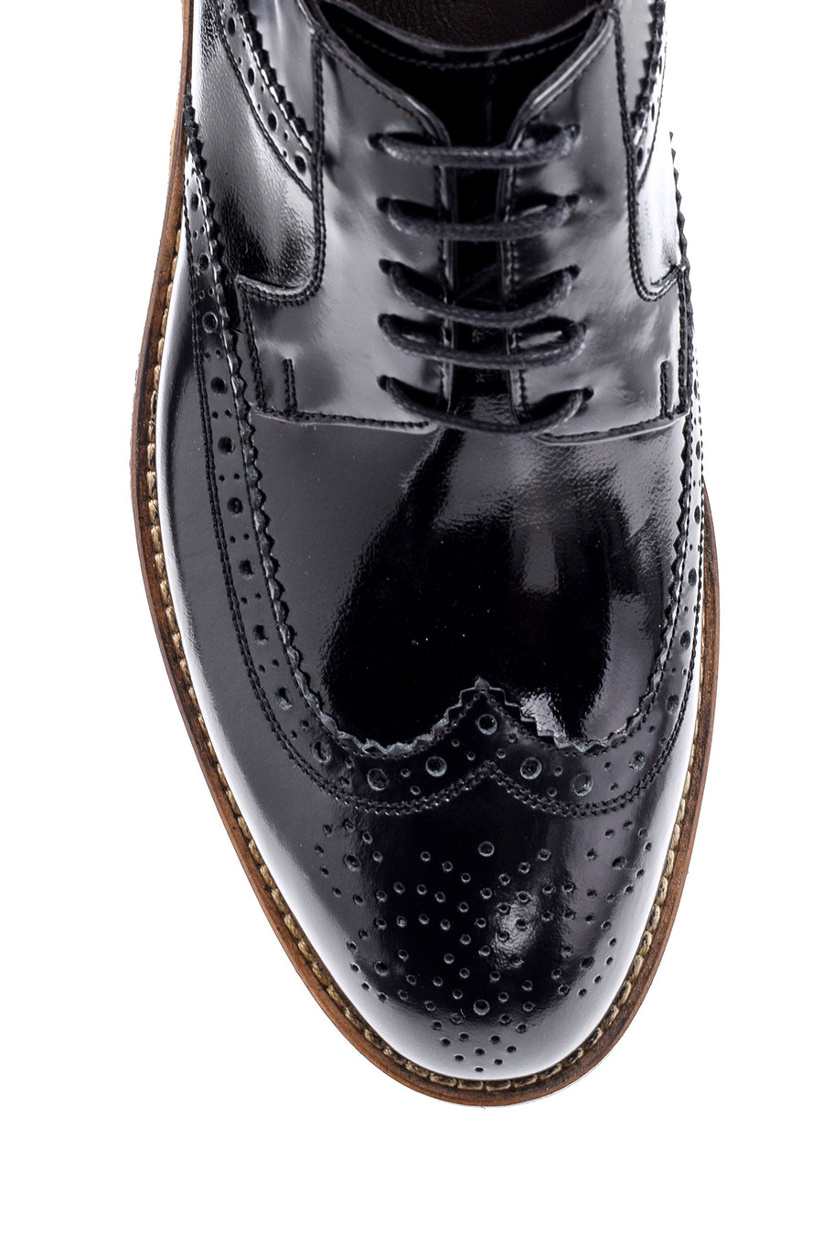 Men's Leather Patent Leather Shoes