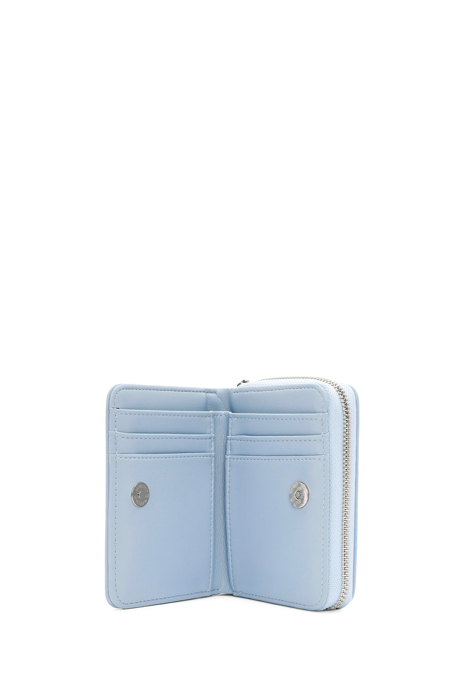 Woman Blue Wallet